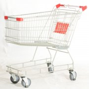 Austrialian style supermarket metal shopping trolley&cart