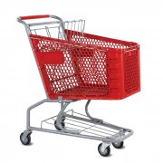 Plastic st<x>yle supermaket shopping trolley&cart