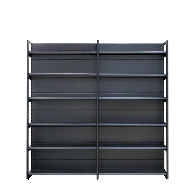 Supermarket single side wall shelf