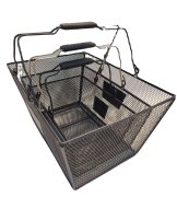 Wire shopping baskets for convenience stores